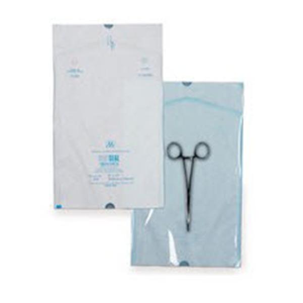 Pouch Sterilization Medical Action 6 in x 10 in White / Blue 2000/Ca